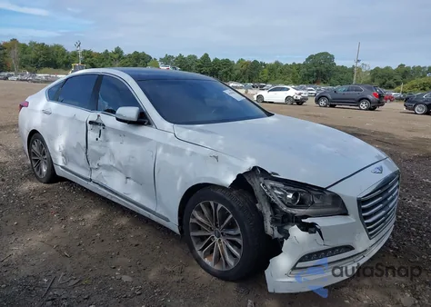 2015 Hyundai Genesis 3.8 from USA, damaged, VIN KMHGN4JE4FU028754